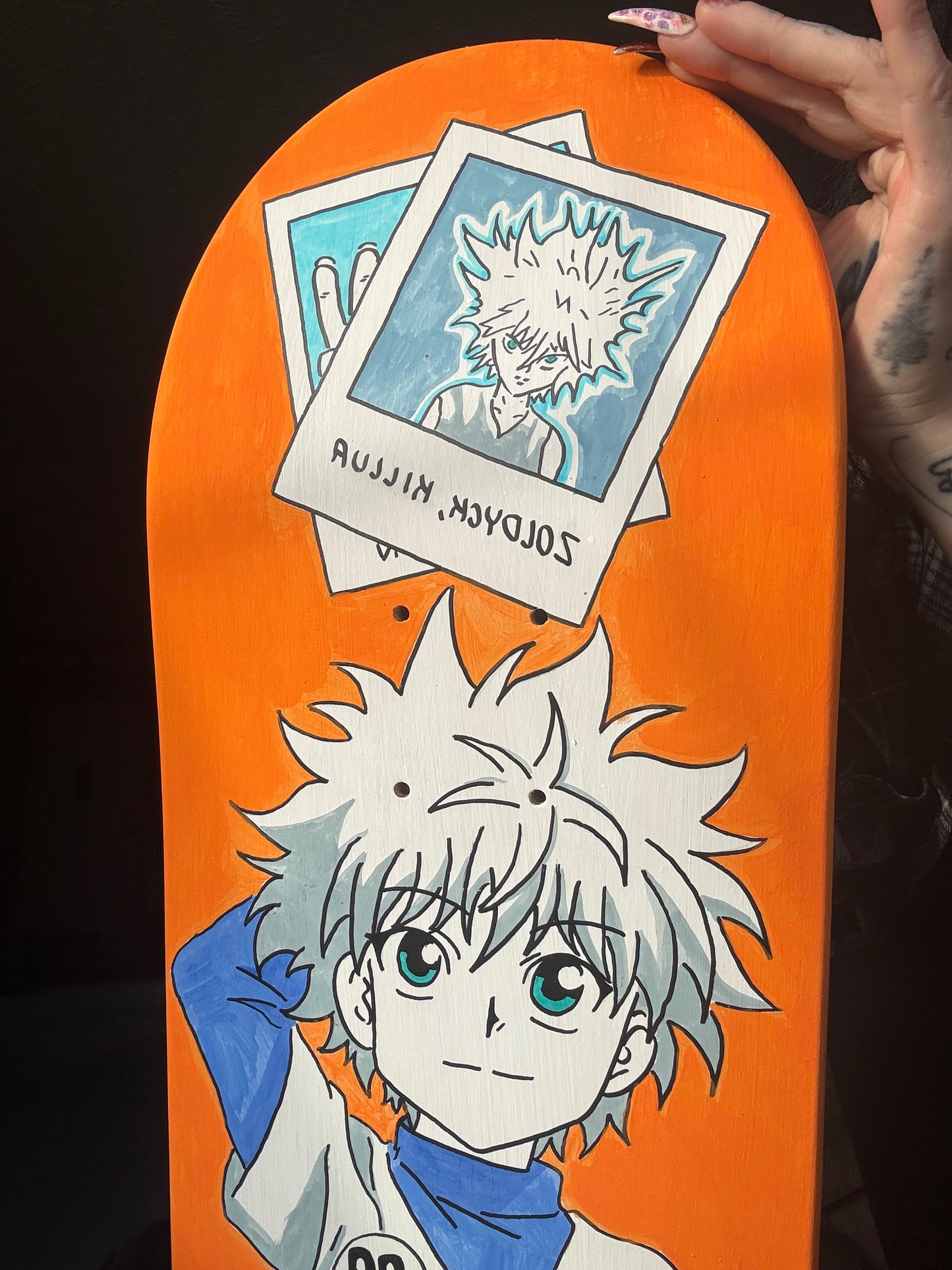 HxH Killua in Polaroids