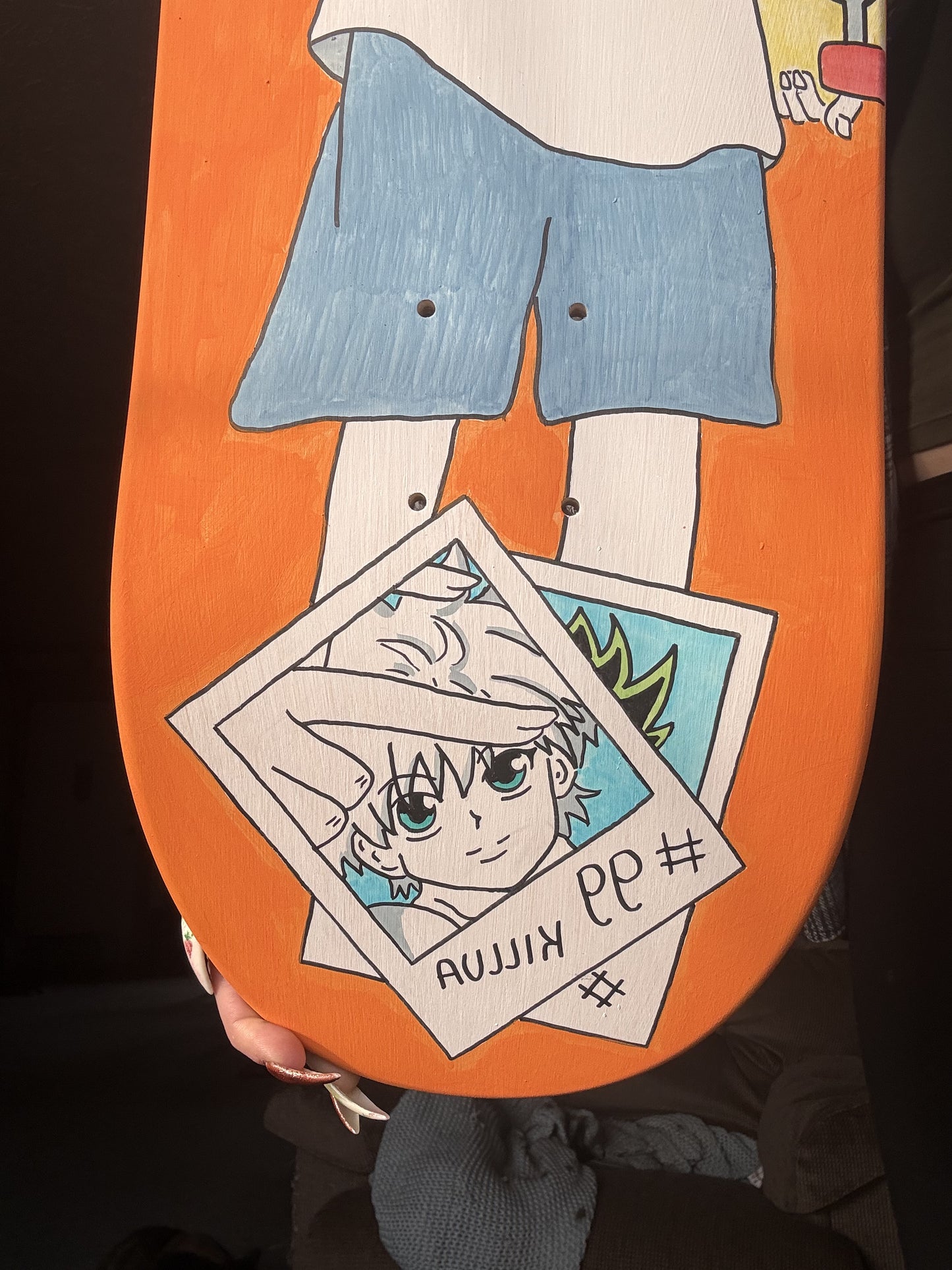 HxH Killua w Polaroids