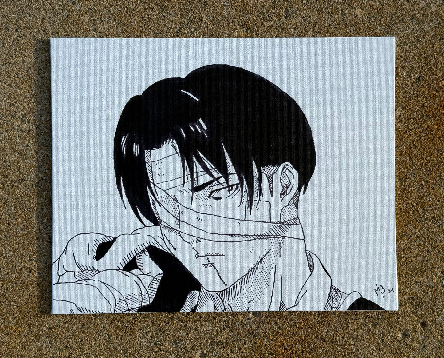 AOT Levi in Bandages