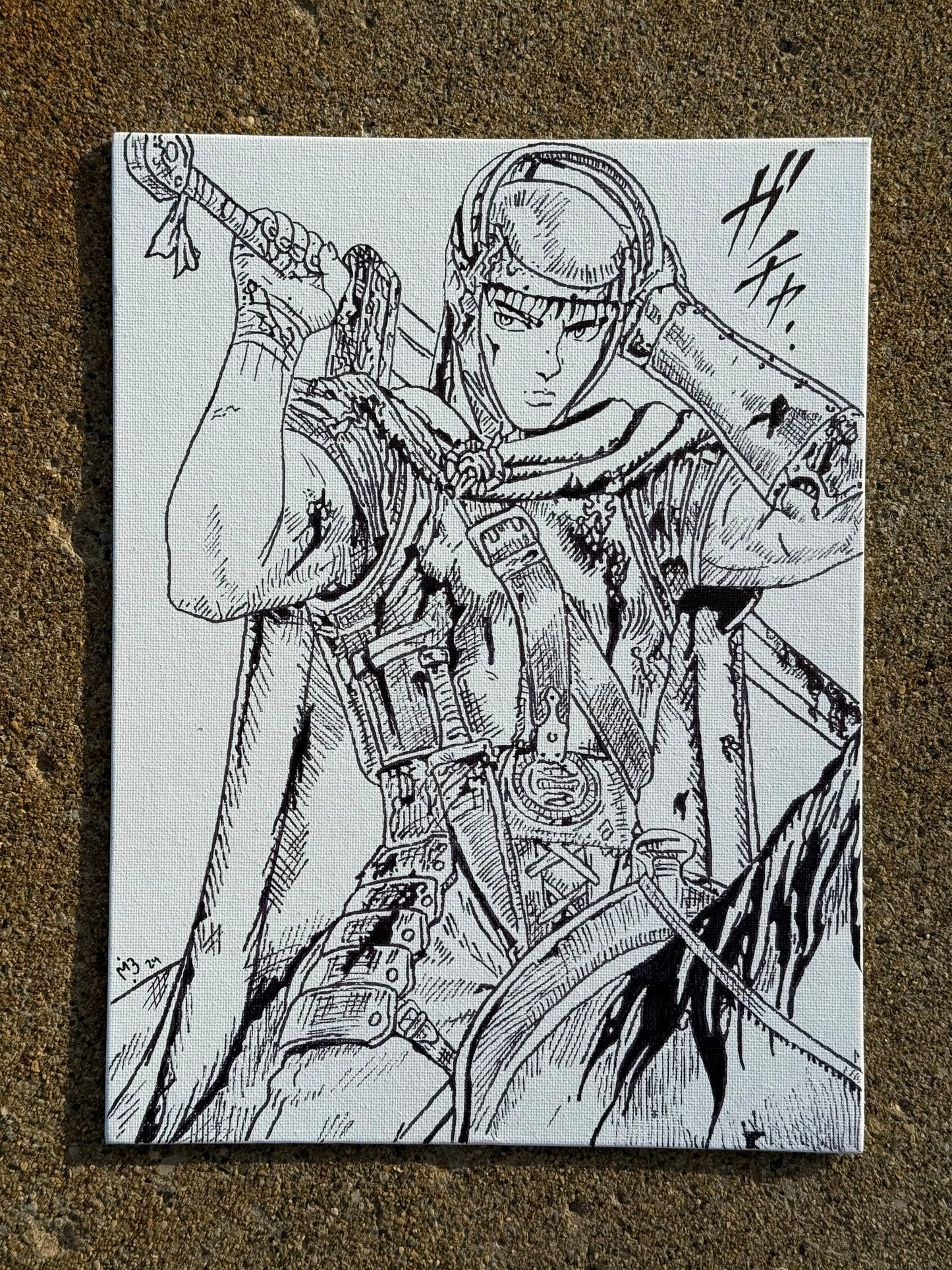 Berserk Guts in Armor