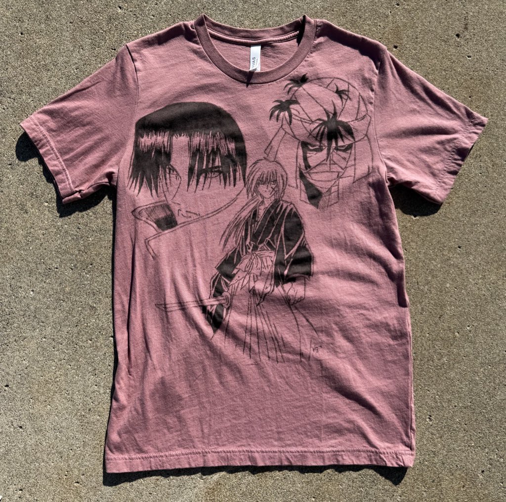 Ruruoni Kenshin Himura/Aoshi/Shishio T Shirt