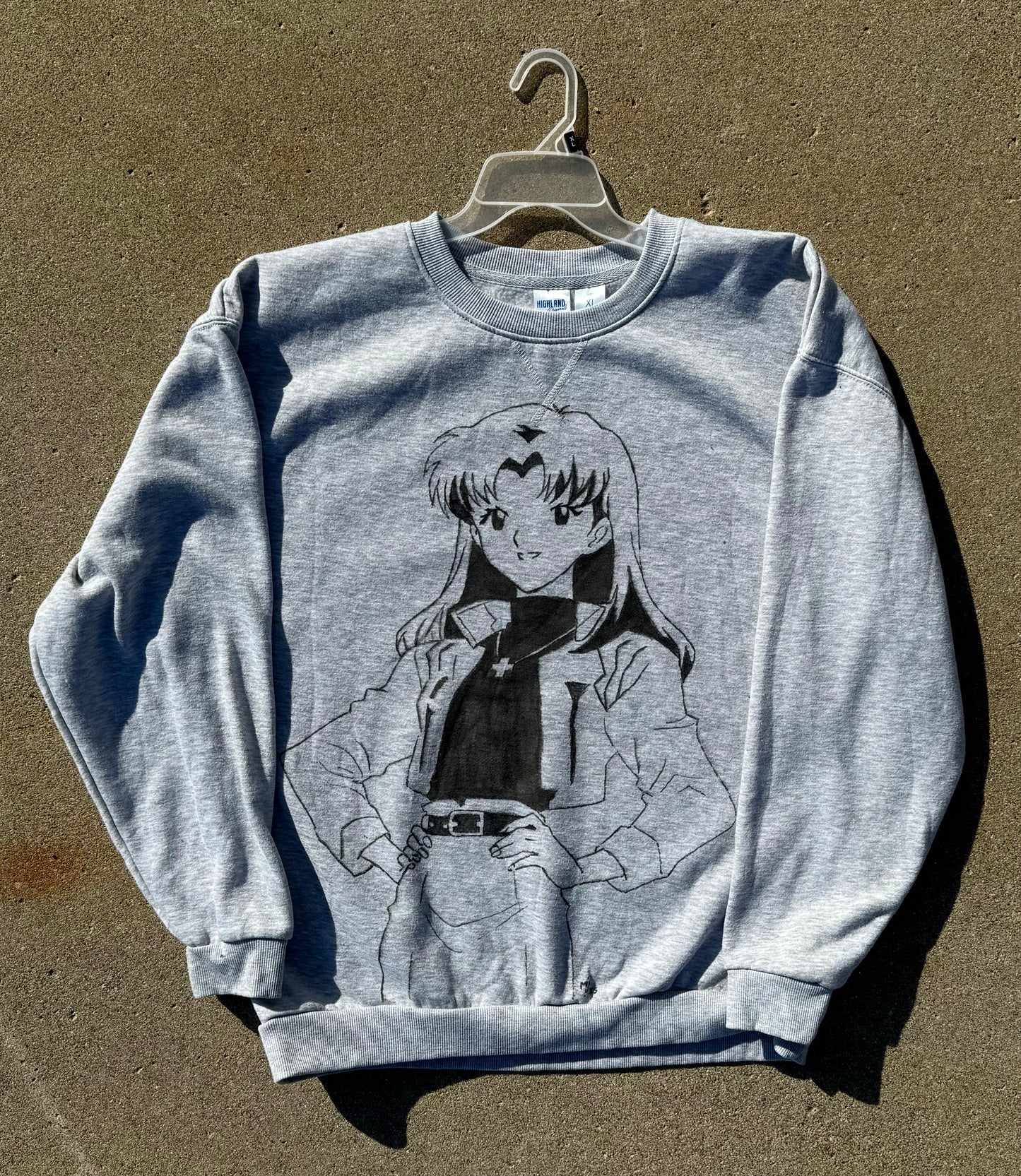 Evangelion Misato Strikes a Pose
