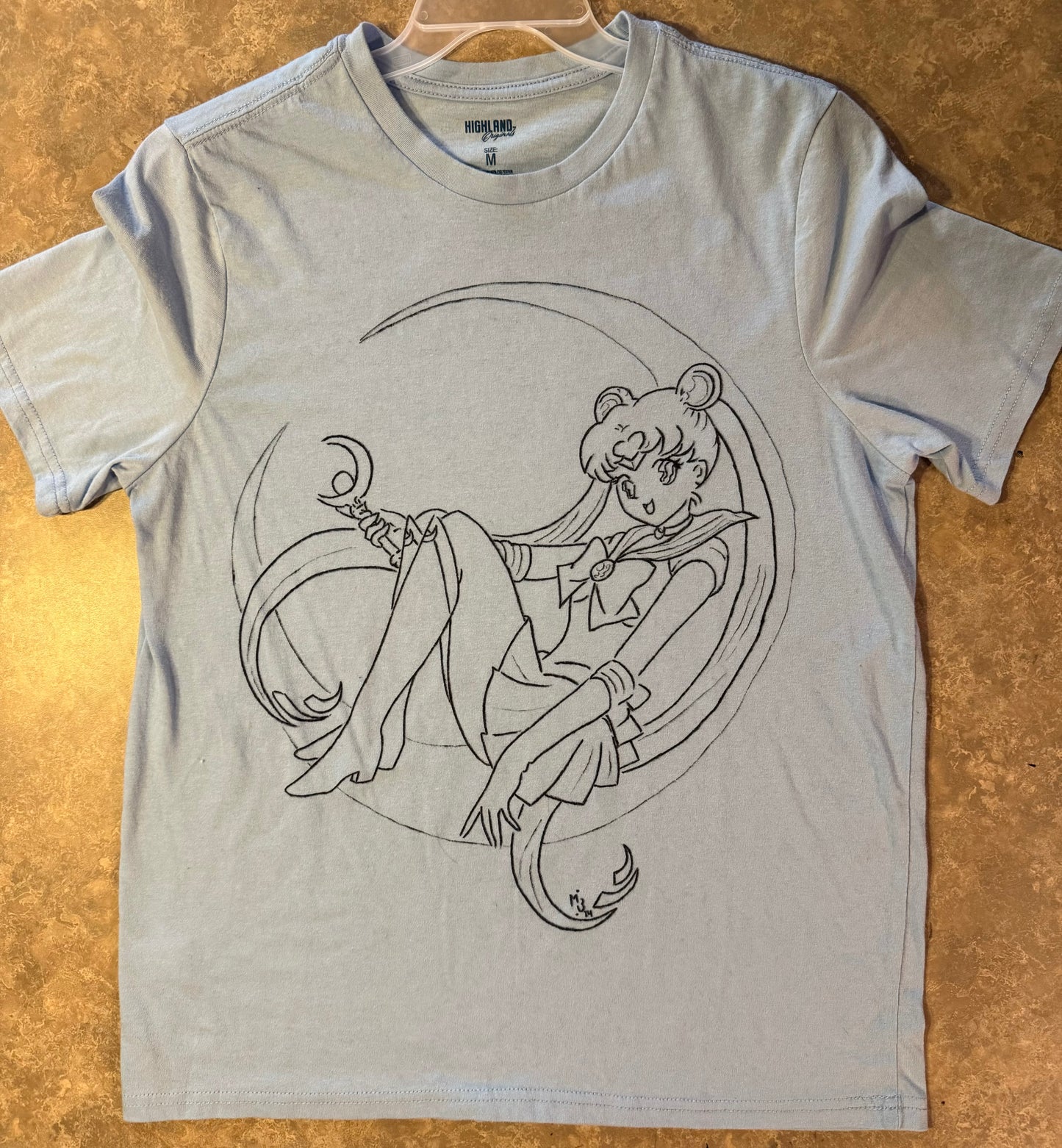 Sailor Moon Relaxing in the Moonlight