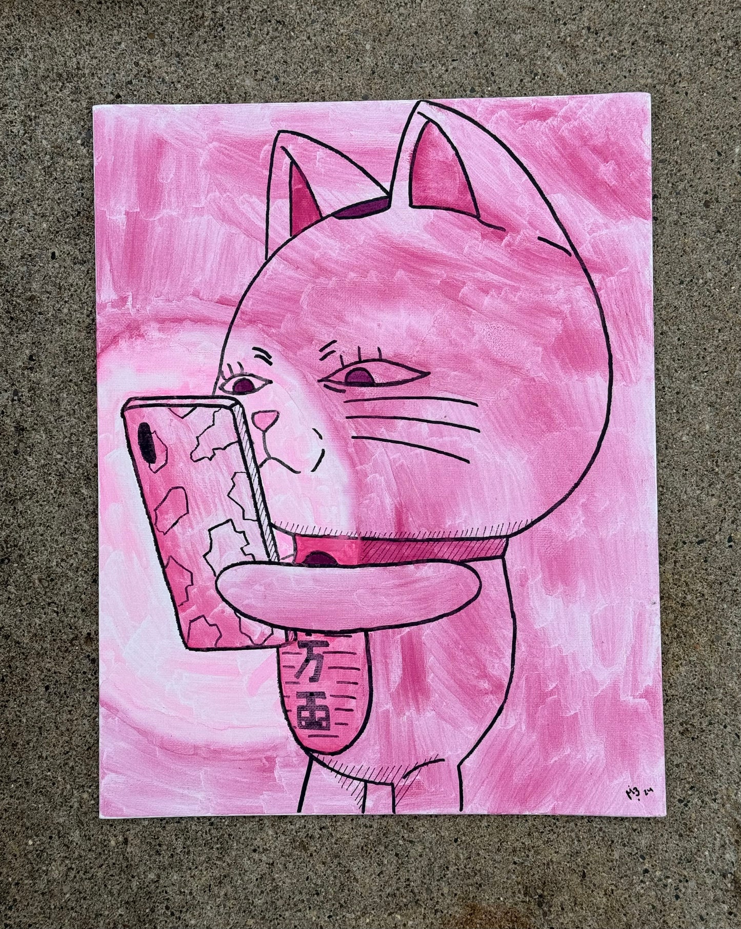 Dandadan Granny in Pink