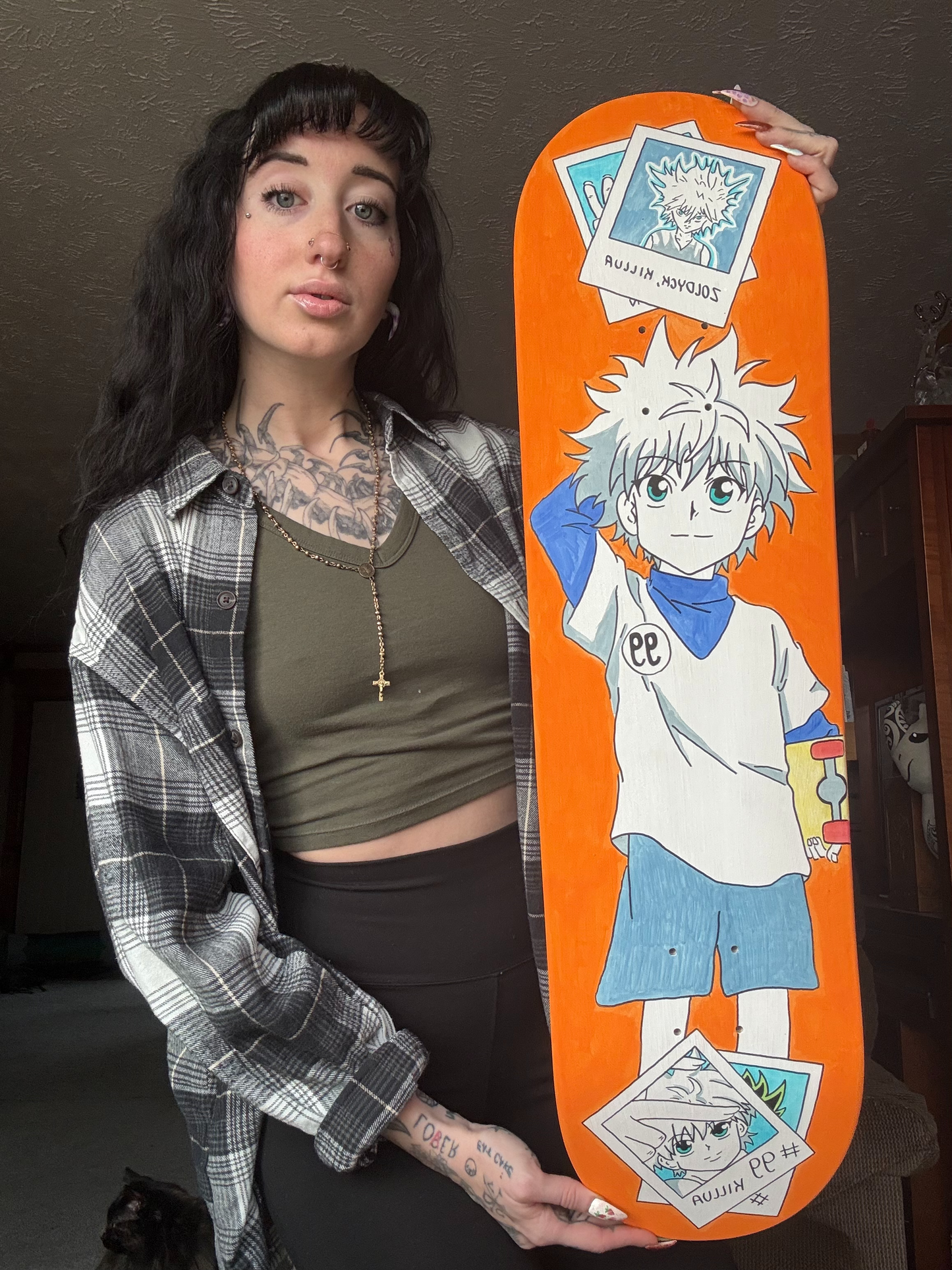 HxH Killua w Polaroids