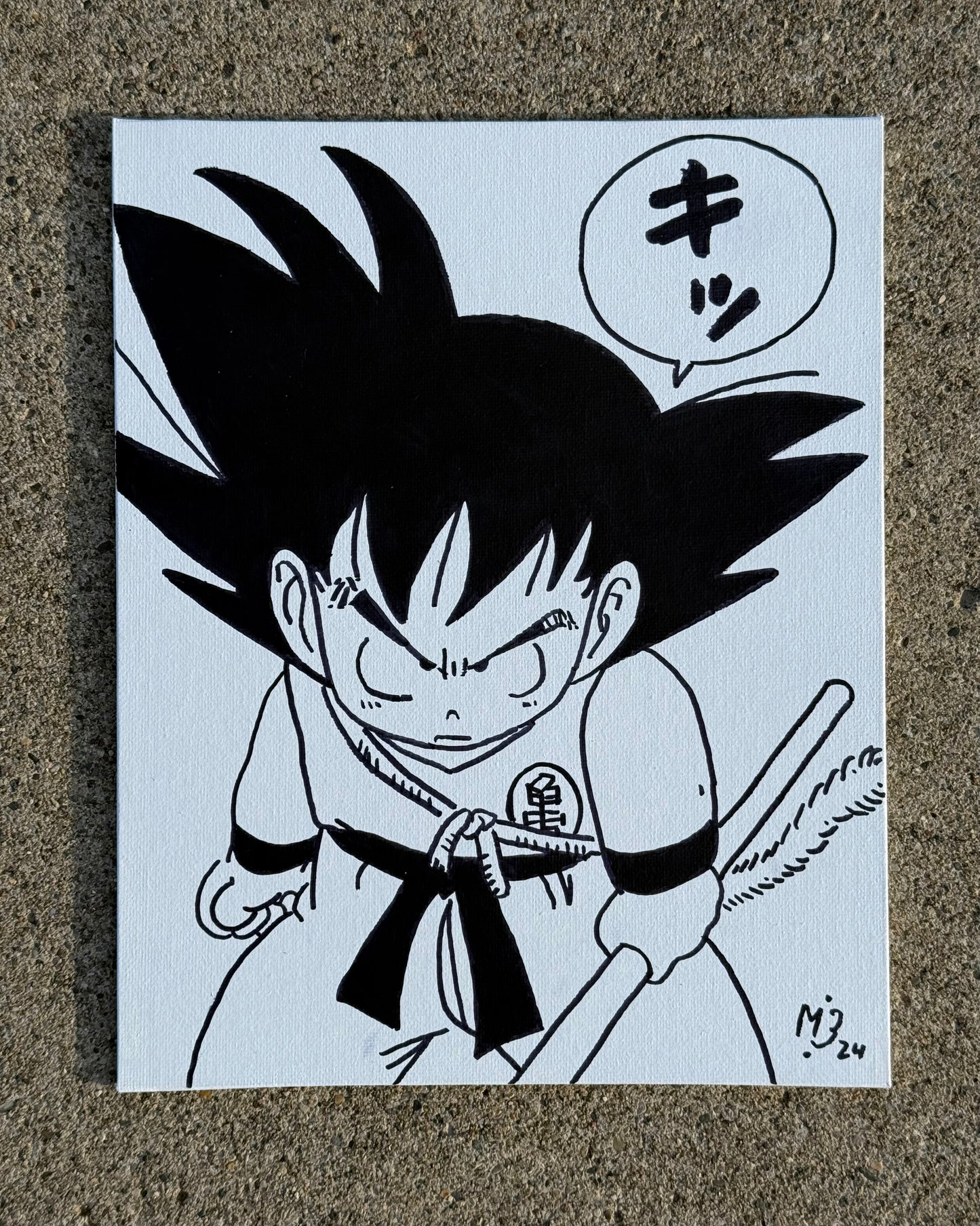 Dragonball Z Goku Angry