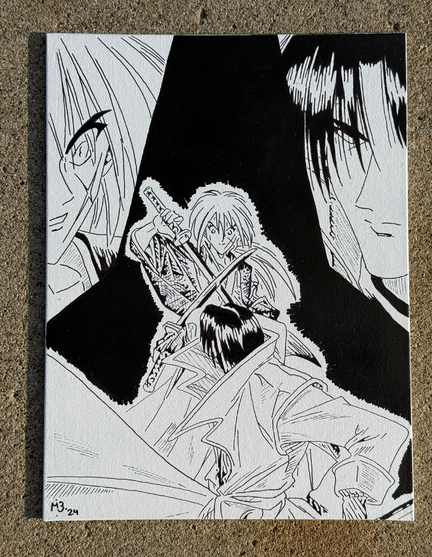 Ruruoni Kenshin Himura vs Aoshi